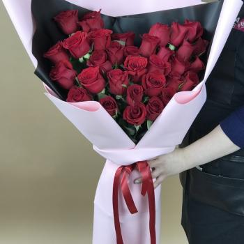 Букеты из красных роз 70 см (Эквадор) articul: 25715chel